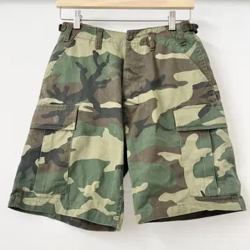 military 밀리터리 카고 숏팬츠 카모플라쥬 S