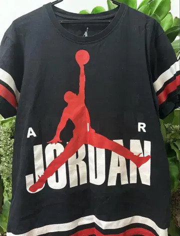 Air Jordan jump man 티셔츠 블랙 레드