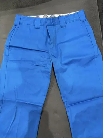 Dickies 파란색 컬러 팬츠