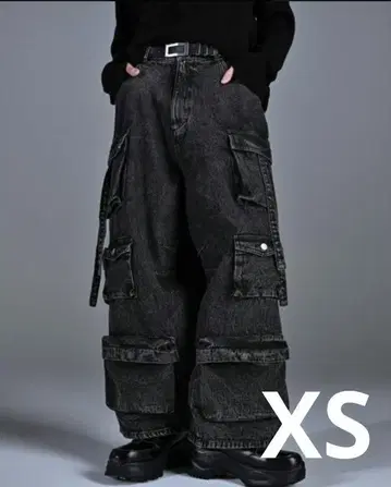 ADRER 파라슈트 카고 데님