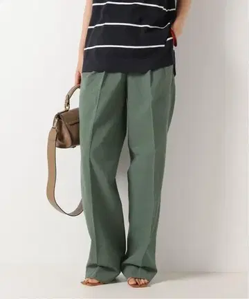seya. 트래블 팬츠 파인 그린