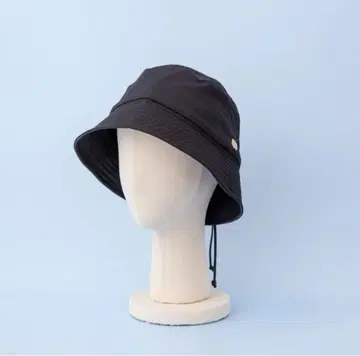 BAREN 새상품 블랙 나일론 버킷 햇