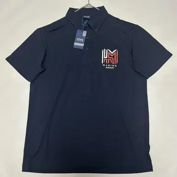택 포함 새상품 2XL 무타 마린 피케 셔츠 골프웨어 백 프린트