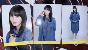 노기자카46 엔도 사쿠라 데님 원피스 컴프