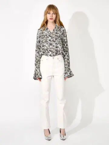 MOUSSY JW 화이트 테이퍼드