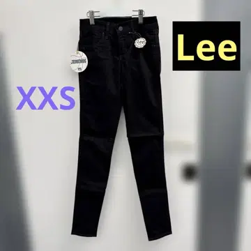 Lee Lee 제긴스 앵클 테이퍼드 블랙 XXS