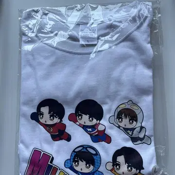 M!LK HERO 티셔츠 화이트 L 사이즈