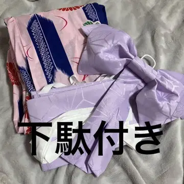 유카타 세트, 일본 나막신 포함