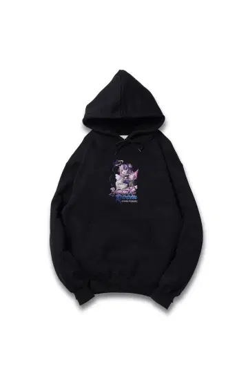 PURURU HOODIE / BLACK L 사이즈