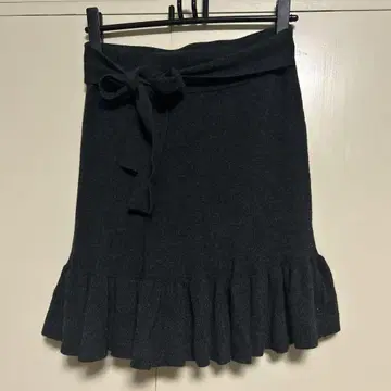 CLUB MONACO 다크 그레이 미니 스커트 S/P
