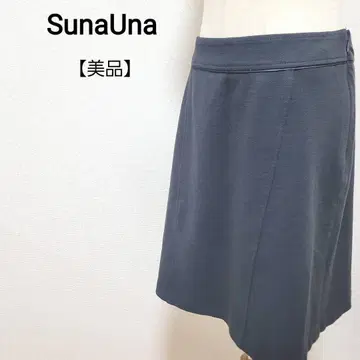 [ 새상품급 ] 수나우나 울 혼방 포멀 오피스 무릎 기장 타이트 스커트