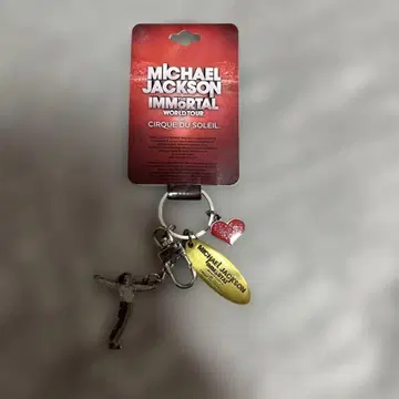 Michael Jackson World Tour 키링