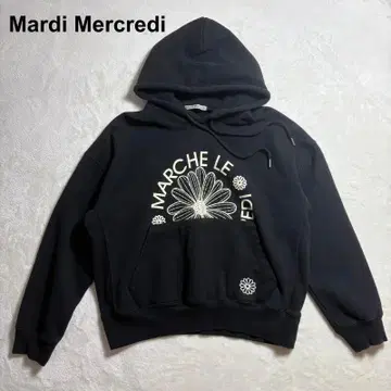 마르디메크르디 Mardi Mercredi 후드티 후디 블랙
