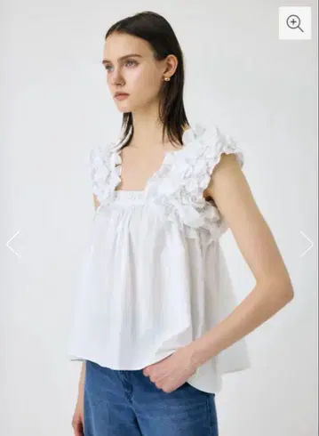 SHOULDER FRILLS 상의
