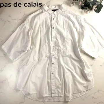 pas de calais 코튼 셔츠 36 사이즈