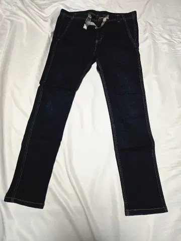 그라미치 x nano 다크 네이비 USA 별주 데님 L 새상품급