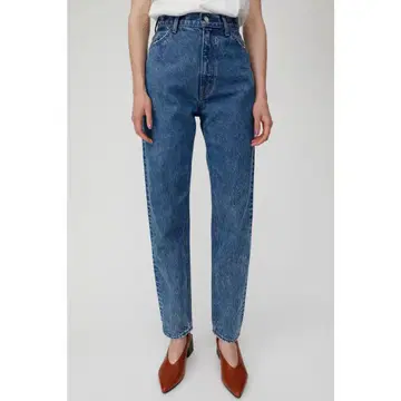 MOUSSY HW 화학 슬림 테이퍼드 블루