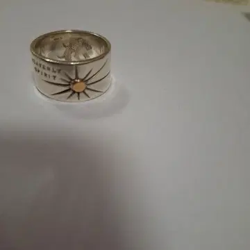 실버 태양 모티브 반지 HEAVENLY SPIRIT