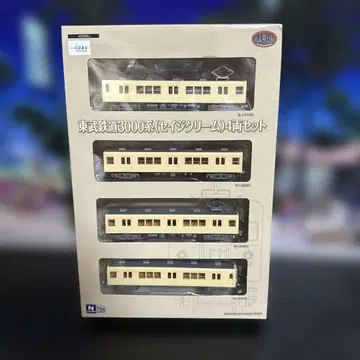 철도 컬렉션 1/150 도부 철도 3000계(세이지 크림) 4량 세트
