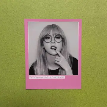 MAMAMOO 2017 시즌 그리 포토 카드 문별