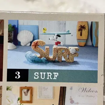스누피 SURF 서핑 컬렉션 오브 워스