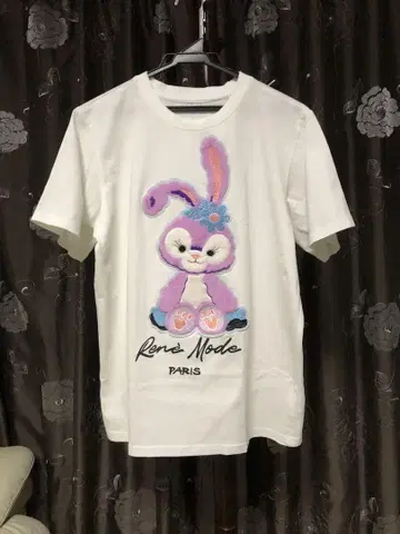 모스키노 화이트 반팔 티셔츠 M