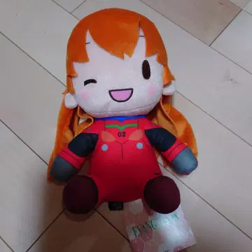 에반게리온 시리즈 후와푸치 M 봉제 인형 아스카