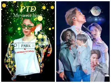 BTS JIMIN 지민 사진 스탠드 2개 세트