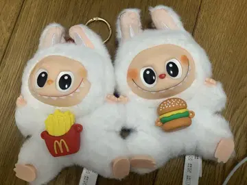 러브부 봉제 인형 세트 코카콜라 맥도날드