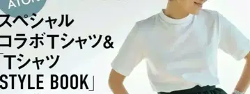 AYA KANEKO x ATON 티셔츠 (화이트) & 스타일북