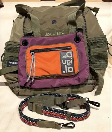 Desigual 보이져 멀티 포지션 맥시 백팩 새상품급