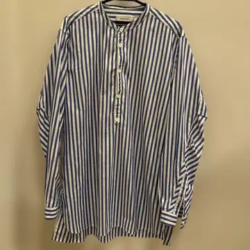 nonnative 노카라 스트라이프 셔츠 L 사이즈 3
