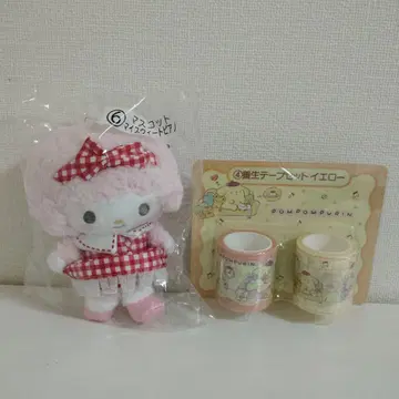 마이 스위트 피아노 마스코트 & 폼폼푸딩 건강 테이프 세트