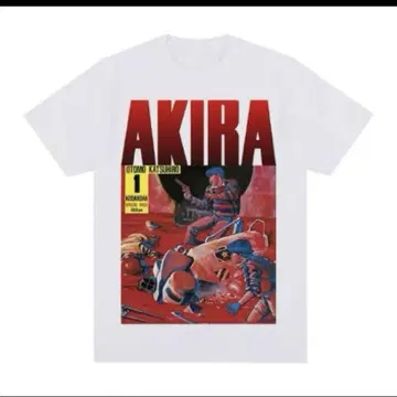 AKIRA 아키라 제1권 표지 카네다 T셔츠 오토모 가츠히로 화이트 XL