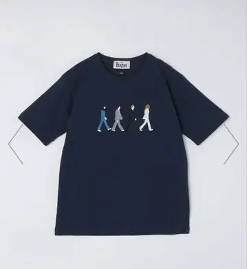 SHIPS: THE BEATLES 자수 티셔츠