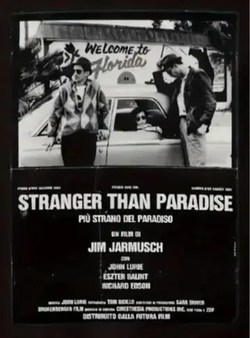 스트레인저 댄 파라다이스 영화 티셔츠 Jim Jarmusch 짐