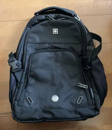 SWISSWIN 블랙 백팩