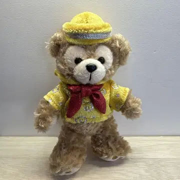 새상품급 더피 봉제 인형 배지 누이바 30주년
