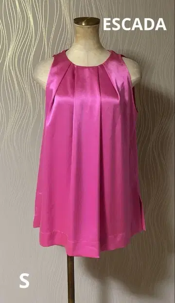ESCADA 에스카다 슬리브리스 블라우스 튜닉
