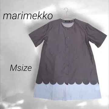 marimekko 마리메꼬 M 반팔 상의 란케티 그레이 스카이블루