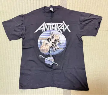ANTHRAX 앤스랙스 NOTMAN 티셔츠 L 사이즈