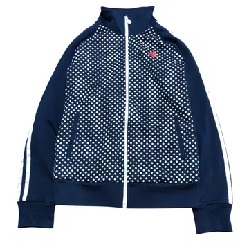adidas 물방울 패턴 집업 자켓 도트