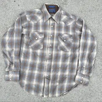 70s 펜들턴 Pendleton 울 셔츠 옴브레 USA제