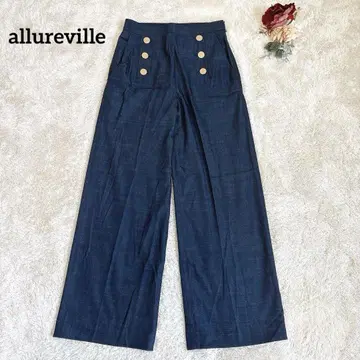 [알아바일] 새상품급 allureville 소프트 데님 라이크 마린 팬츠