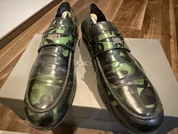 JIMMY CHOO 카모플라쥬 로퍼