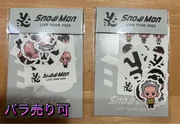 Snow Man LIVE TOUR 2022 LABO 스티커 세트