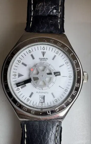빈티지 Swatch 'Spinnin' 자동 감기 작동 상품
