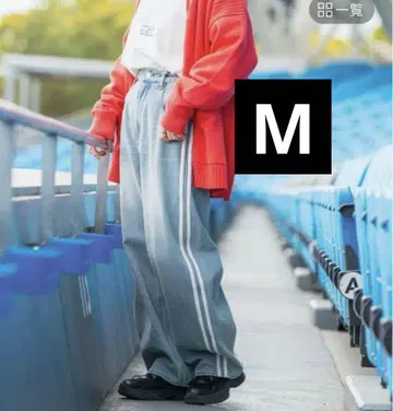 니코앤드 라인 데님 팬츠 스모키 블루 M 사이즈