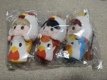 MGA 나리키리! 가라아게쿤 봉제 인형 키체인 3종 세트
