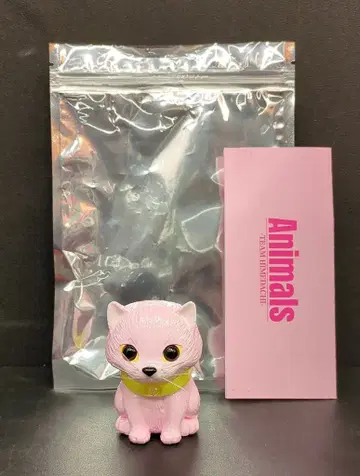 LIBERTY TOKYO NEKO 화이트 성형/핑크/노랑